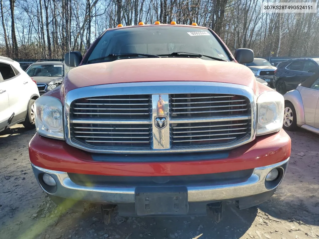 2009 Dodge Ram 2500 VIN: 3D7KS28T49G524151 Lot: 80905944