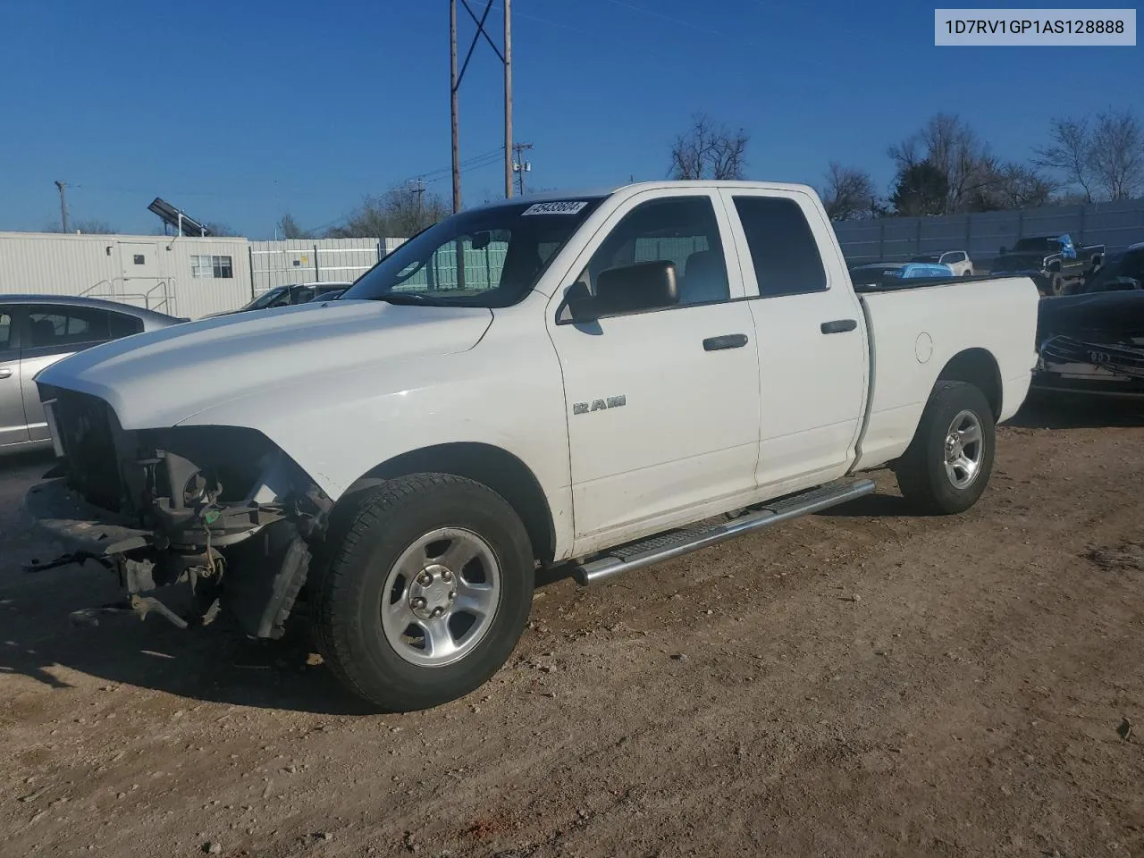 2010 Dodge Ram 1500 VIN: 1D7RV1GP1AS128888 Lot: 45433604