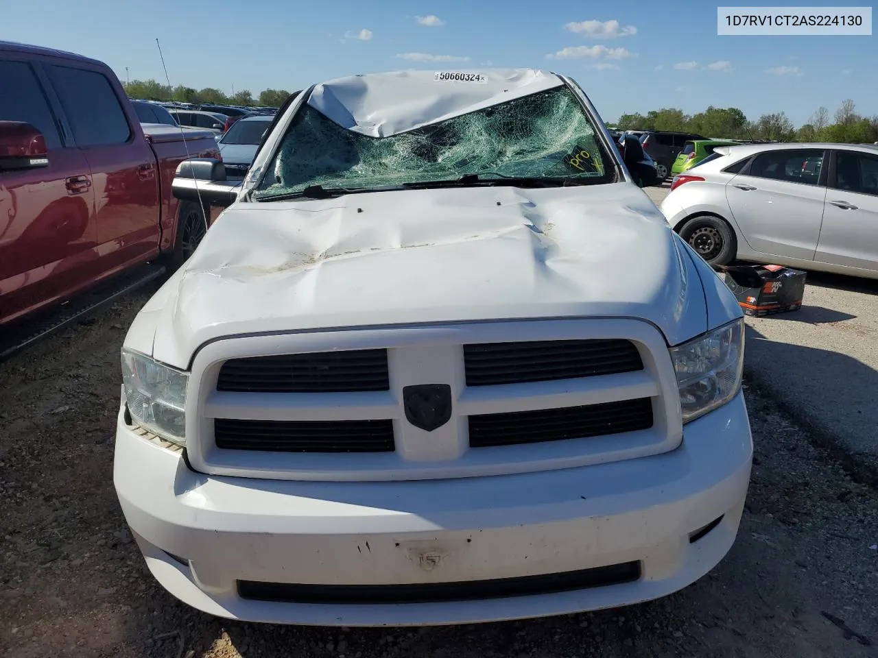 2010 Dodge Ram 1500 VIN: 1D7RV1CT2AS224130 Lot: 50660324