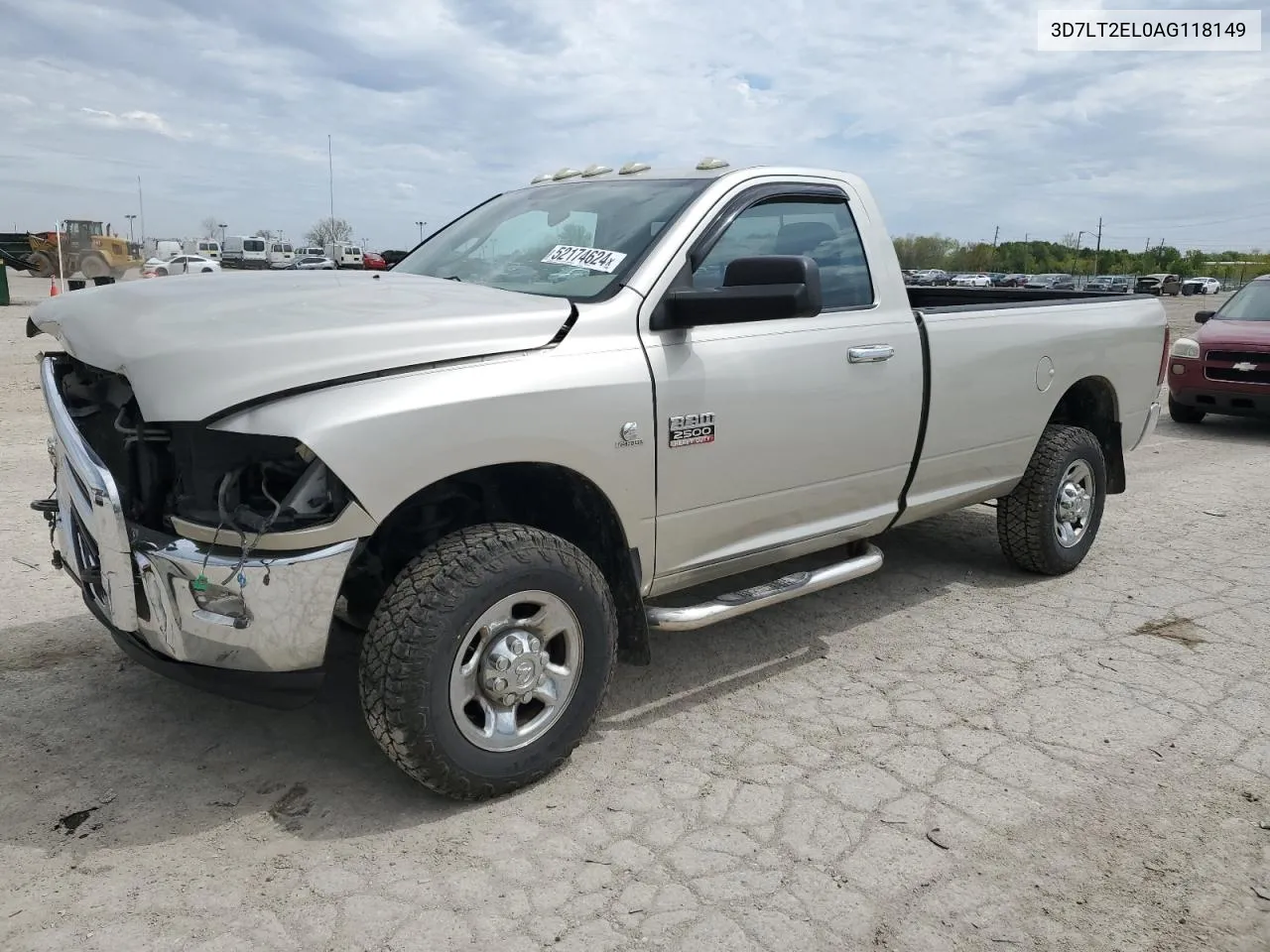 2010 Dodge Ram 2500 VIN: 3D7LT2EL0AG118149 Lot: 52174624