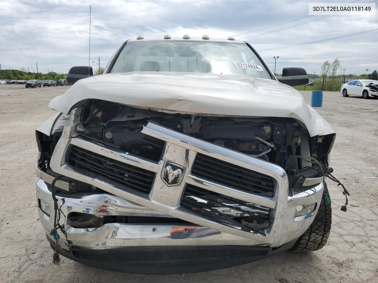 2010 Dodge Ram 2500 VIN: 3D7LT2EL0AG118149 Lot: 52174624