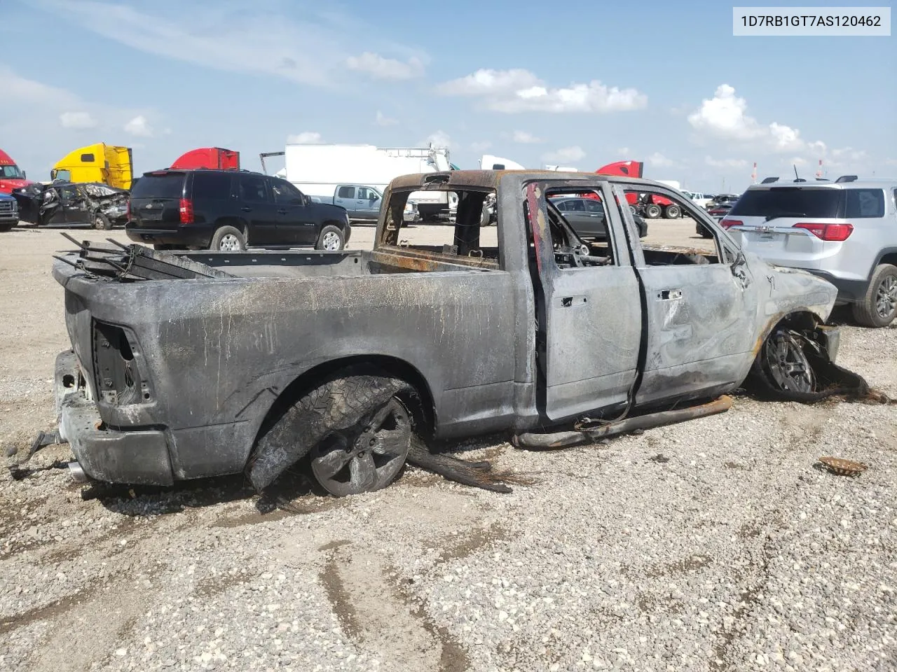 2010 Dodge Ram 1500 VIN: 1D7RB1GT7AS120462 Lot: 56834334