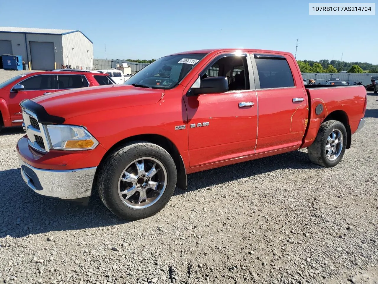 2010 Dodge Ram 1500 VIN: 1D7RB1CT7AS214704 Lot: 58847714