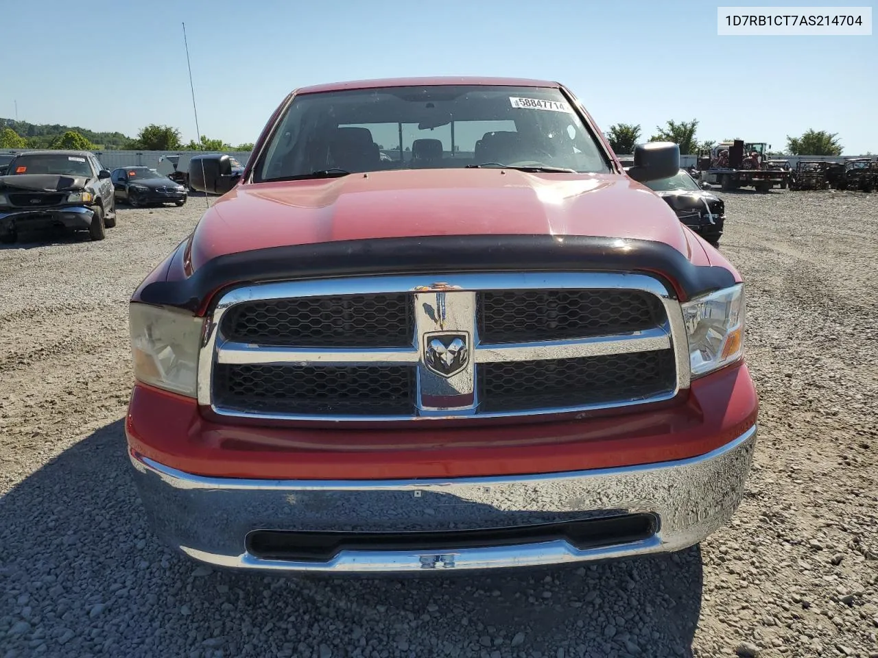 2010 Dodge Ram 1500 VIN: 1D7RB1CT7AS214704 Lot: 58847714