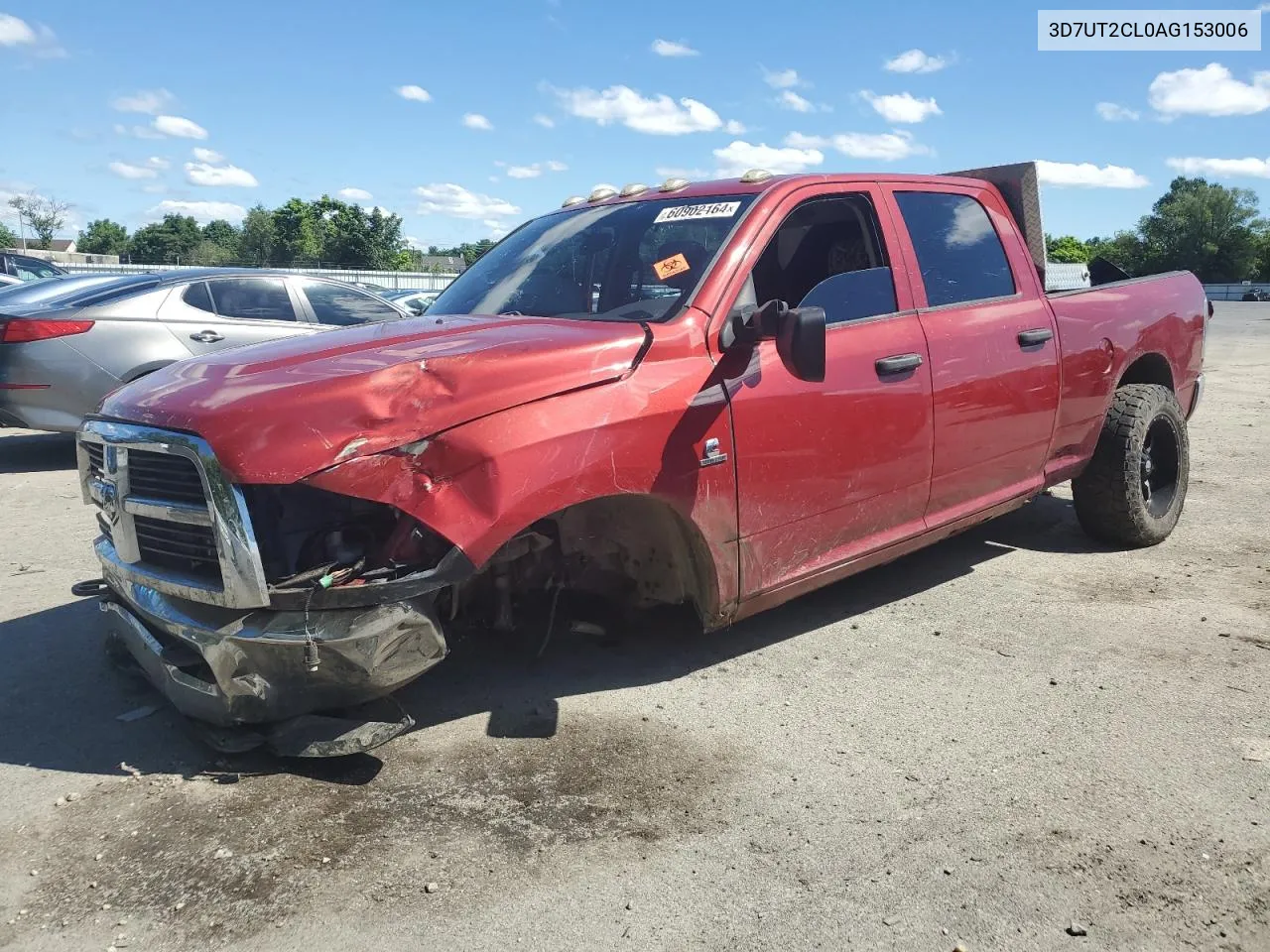 2010 Dodge Ram 2500 VIN: 3D7UT2CL0AG153006 Lot: 60902164