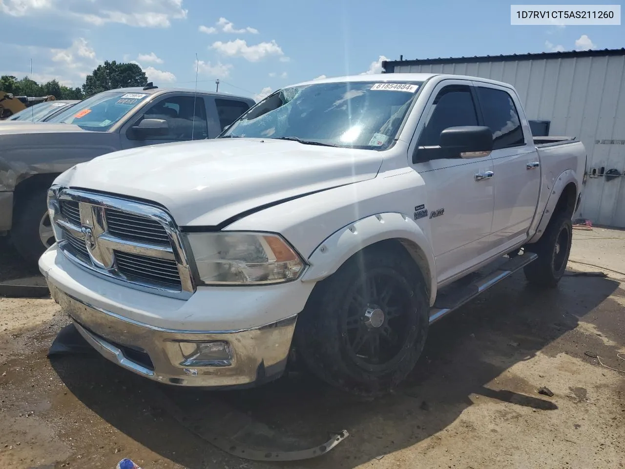 2010 Dodge Ram 1500 VIN: 1D7RV1CT5AS211260 Lot: 61854884