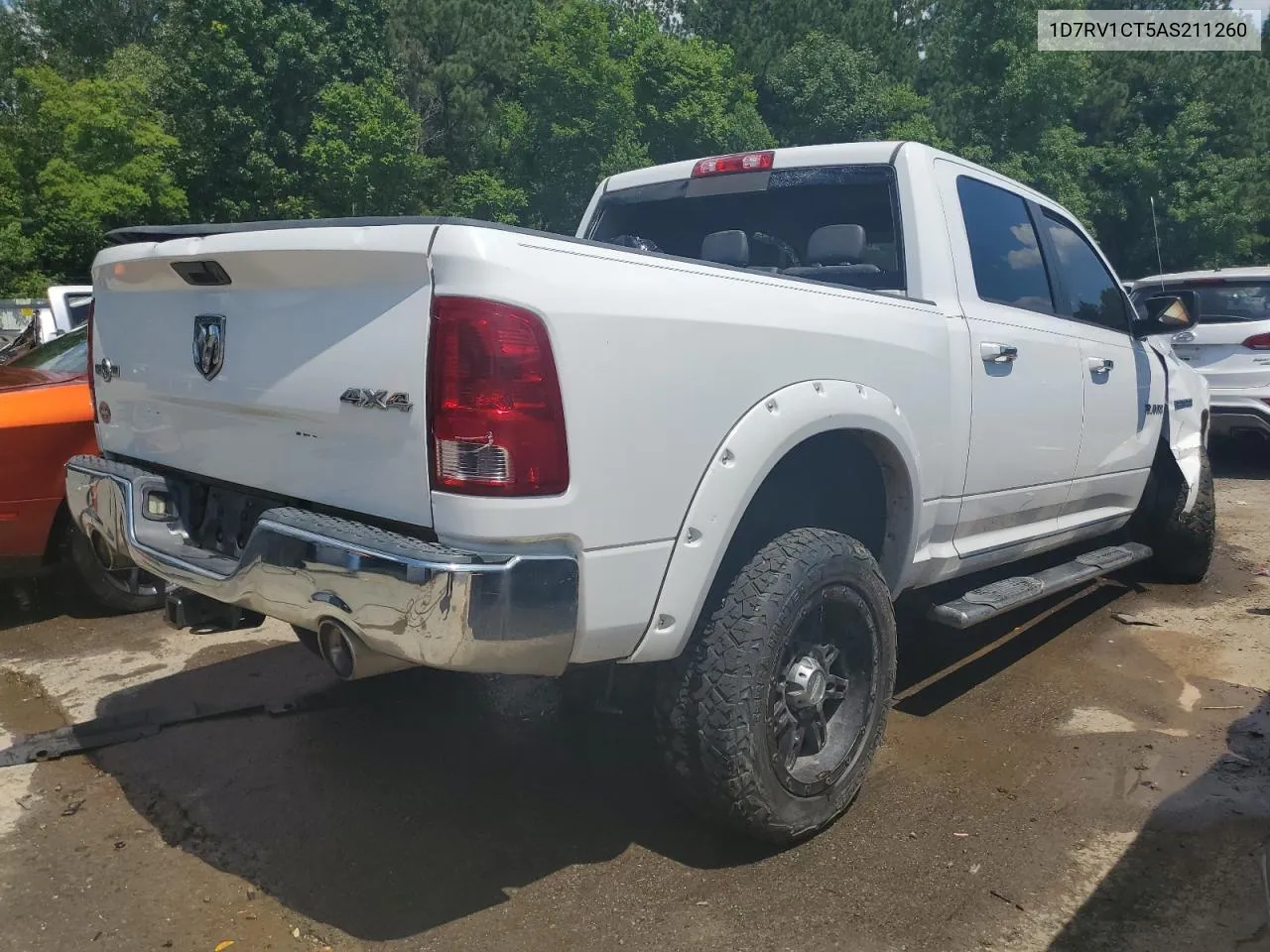 2010 Dodge Ram 1500 VIN: 1D7RV1CT5AS211260 Lot: 61854884