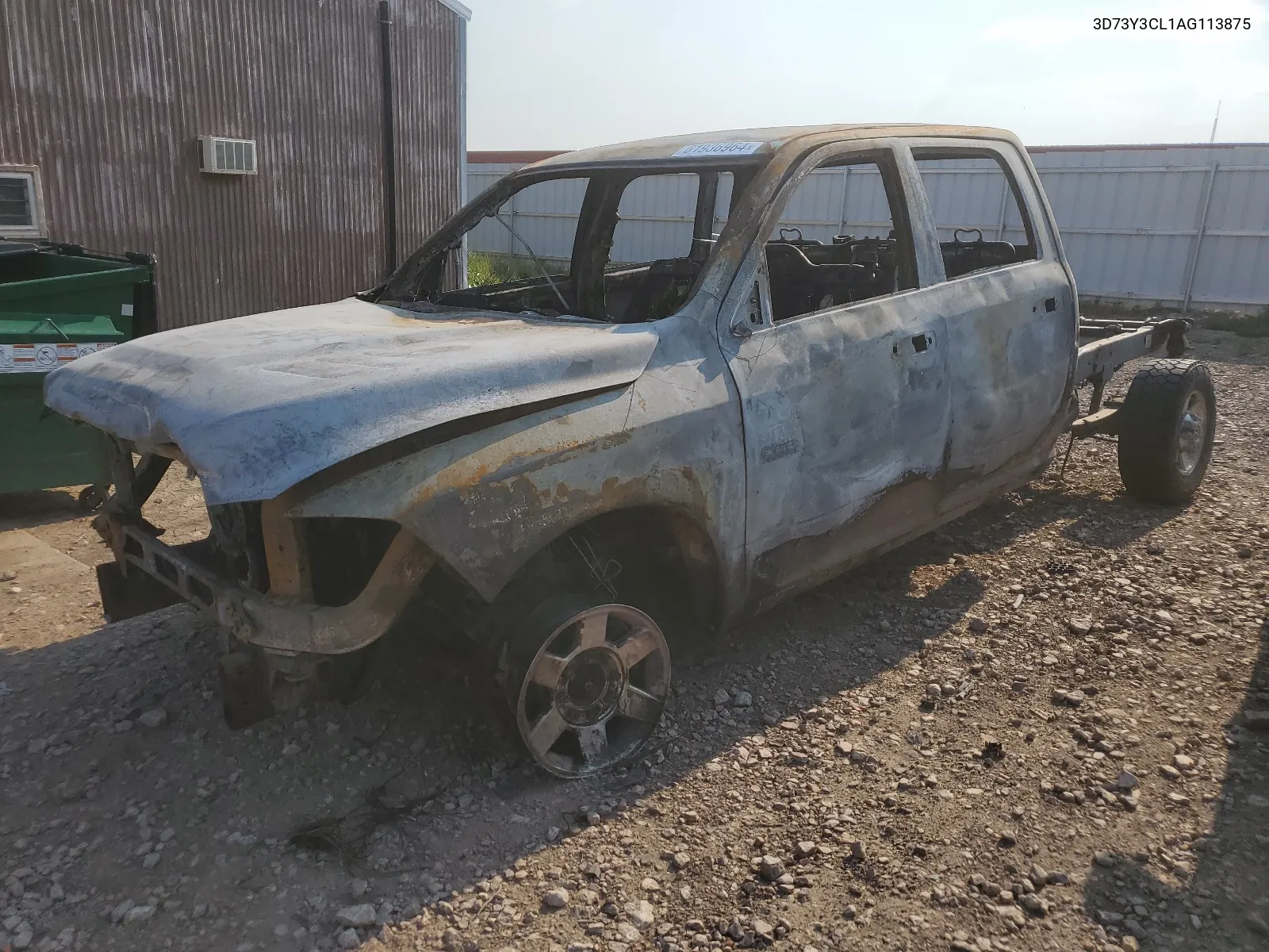 2010 Dodge Ram 3500 VIN: 3D73Y3CL1AG113875 Lot: 61936964