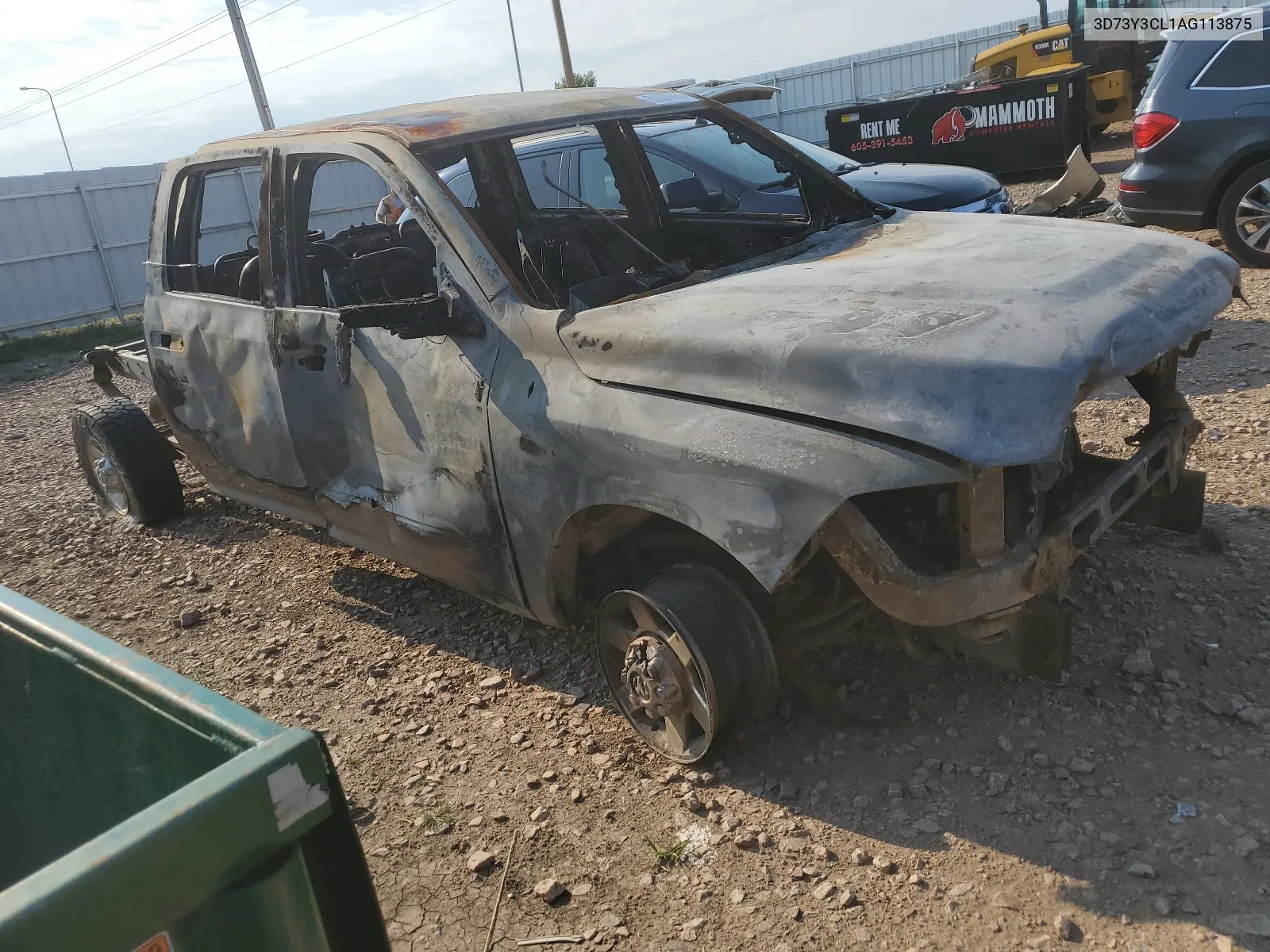 2010 Dodge Ram 3500 VIN: 3D73Y3CL1AG113875 Lot: 61936964