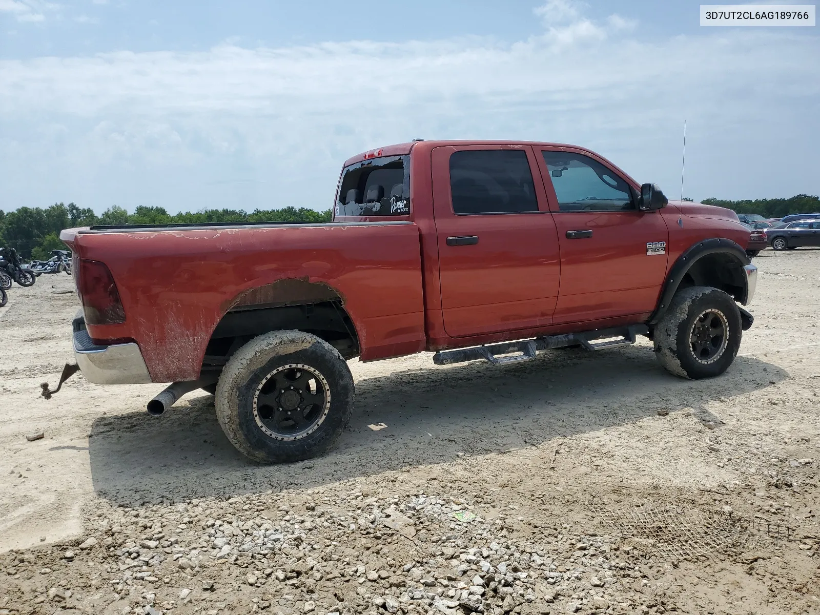 2010 Dodge Ram 2500 VIN: 3D7UT2CL6AG189766 Lot: 62025124