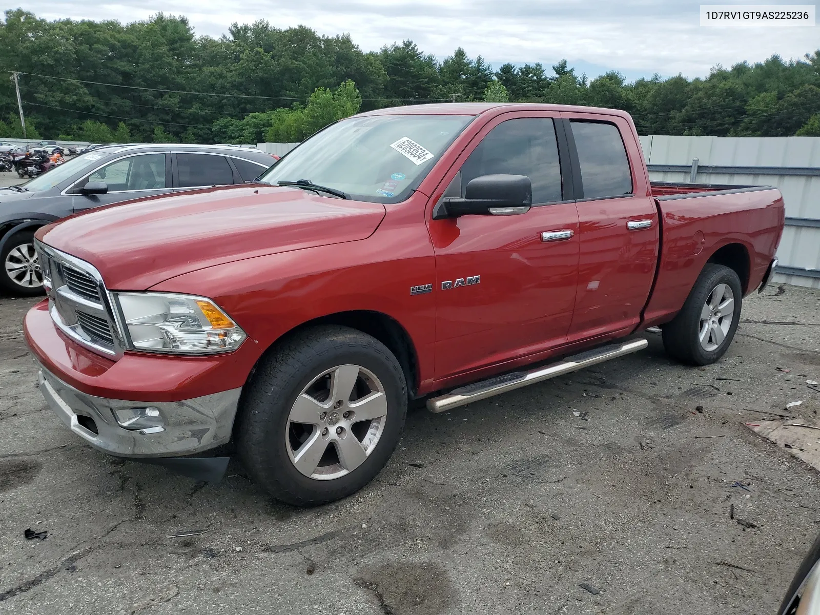 2010 Dodge Ram 1500 VIN: 1D7RV1GT9AS225236 Lot: 62093534