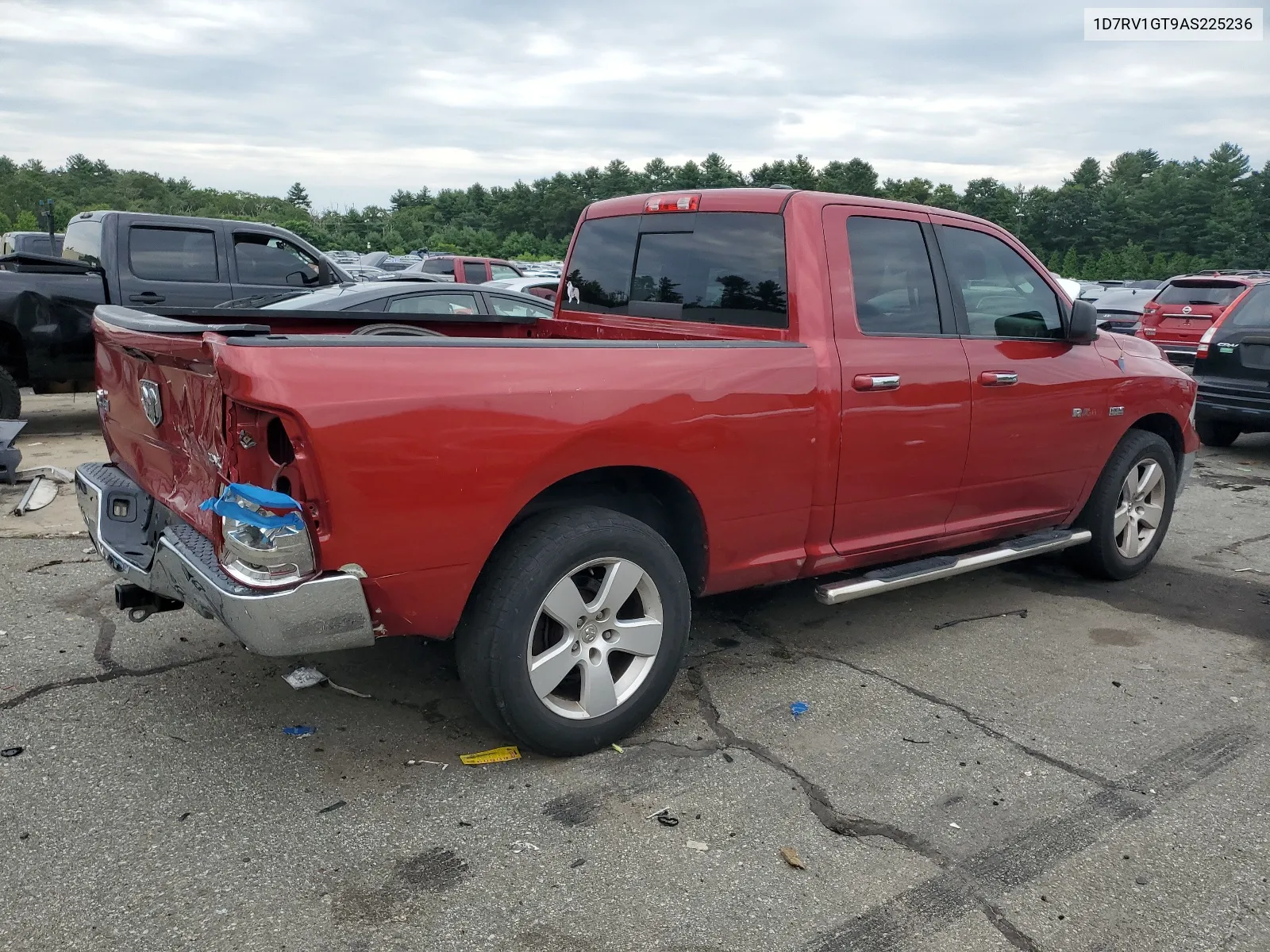 2010 Dodge Ram 1500 VIN: 1D7RV1GT9AS225236 Lot: 62093534