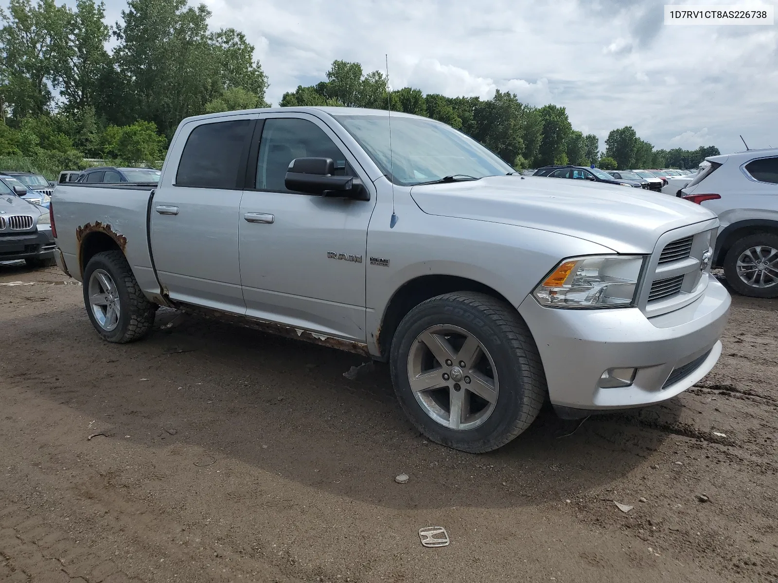 2010 Dodge Ram 1500 VIN: 1D7RV1CT8AS226738 Lot: 64069624