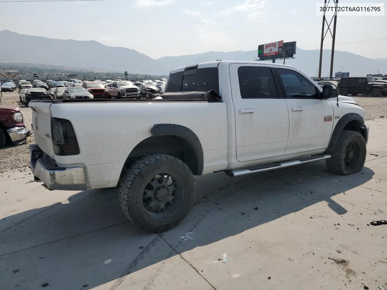 2010 Dodge Ram 2500 VIN: 3D7TT2CT6AG116795 Lot: 64072454