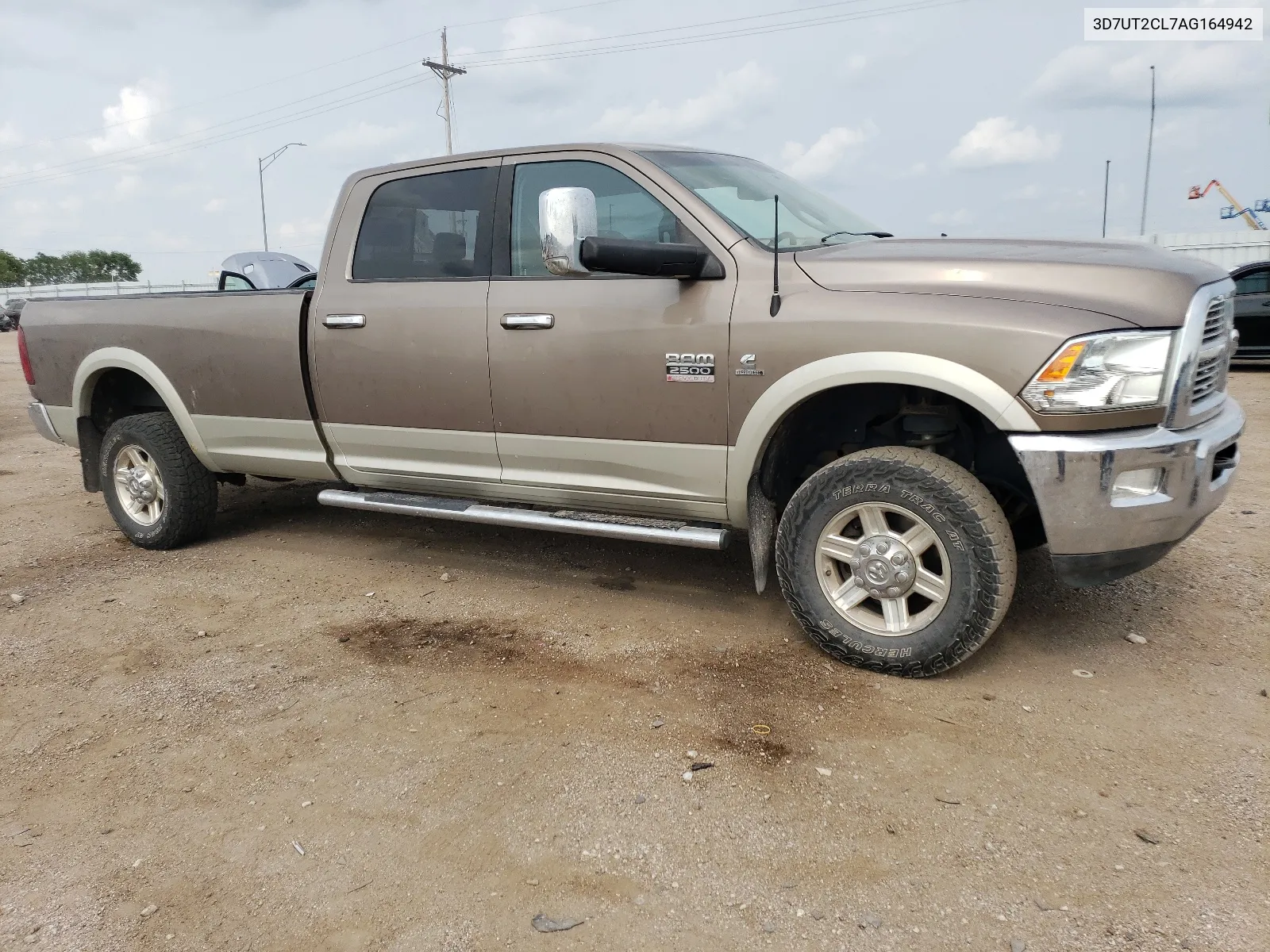 2010 Dodge Ram 2500 VIN: 3D7UT2CL7AG164942 Lot: 64353534