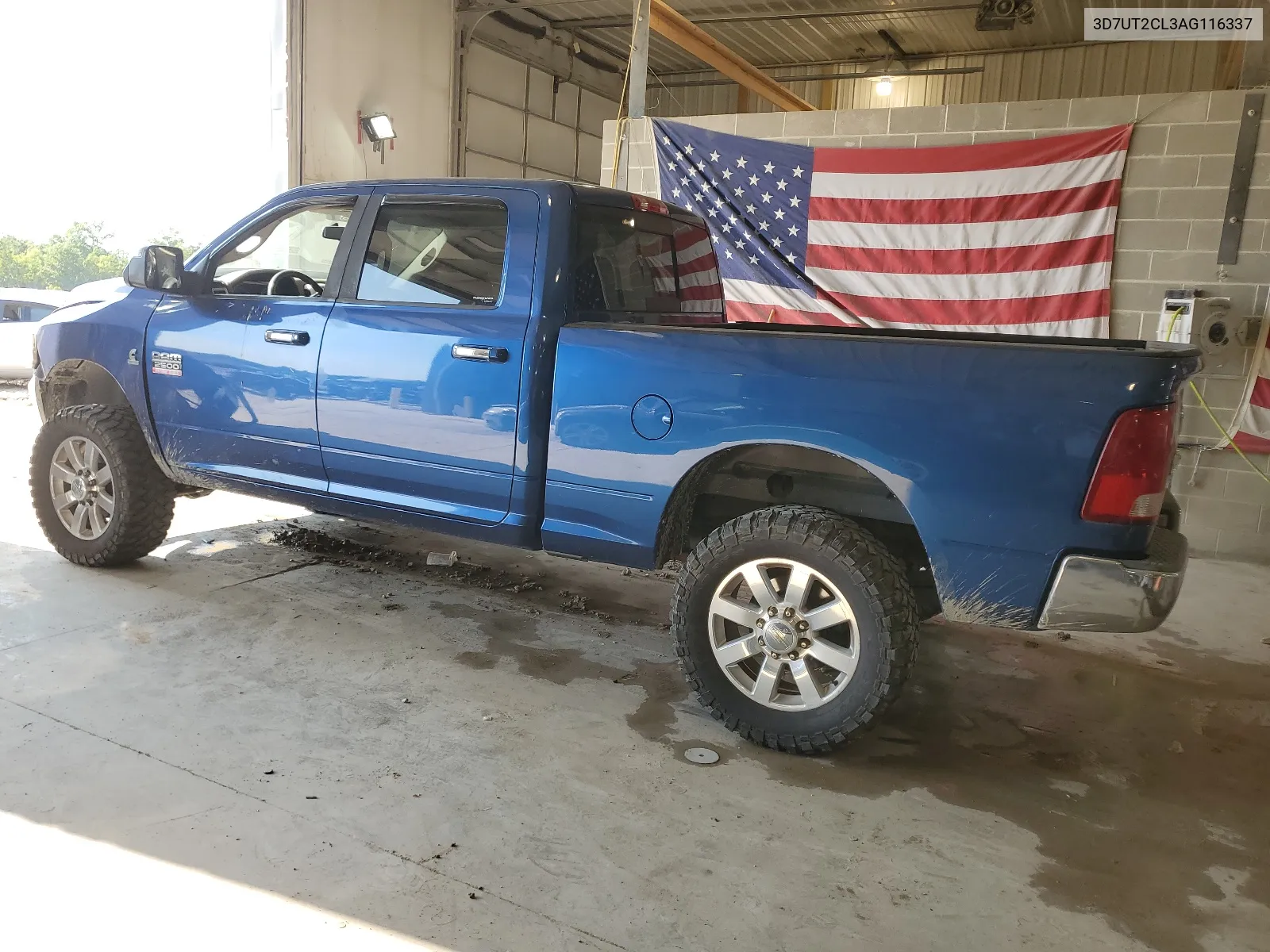 2010 Dodge Ram 2500 VIN: 3D7UT2CL3AG116337 Lot: 65843164