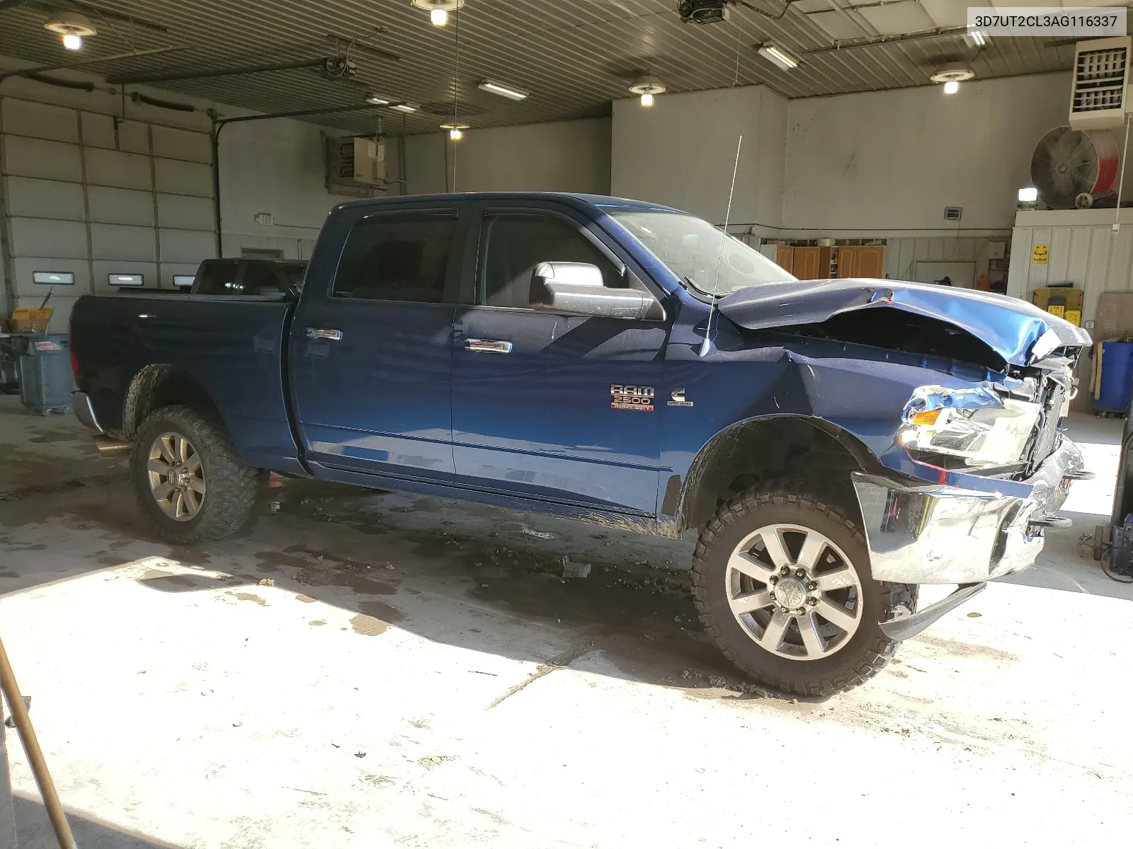 2010 Dodge Ram 2500 VIN: 3D7UT2CL3AG116337 Lot: 65843164