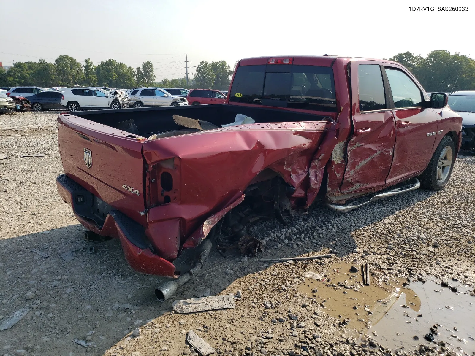 2010 Dodge Ram 1500 VIN: 1D7RV1GT8AS260933 Lot: 66110954