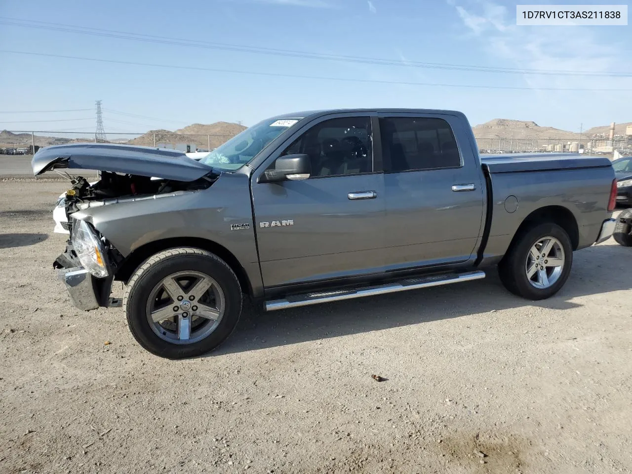 2010 Dodge Ram 1500 VIN: 1D7RV1CT3AS211838 Lot: 66406514