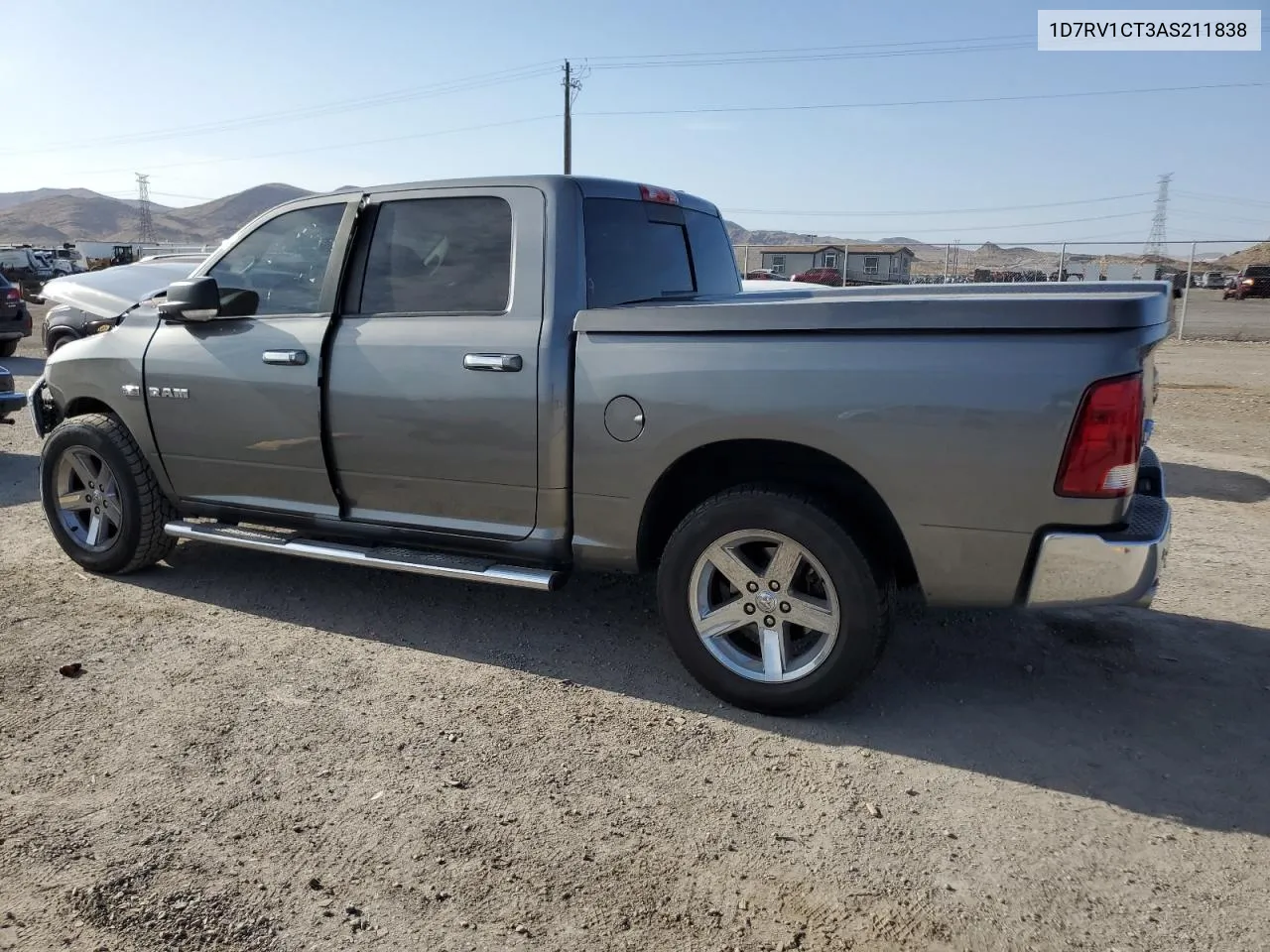 2010 Dodge Ram 1500 VIN: 1D7RV1CT3AS211838 Lot: 66406514