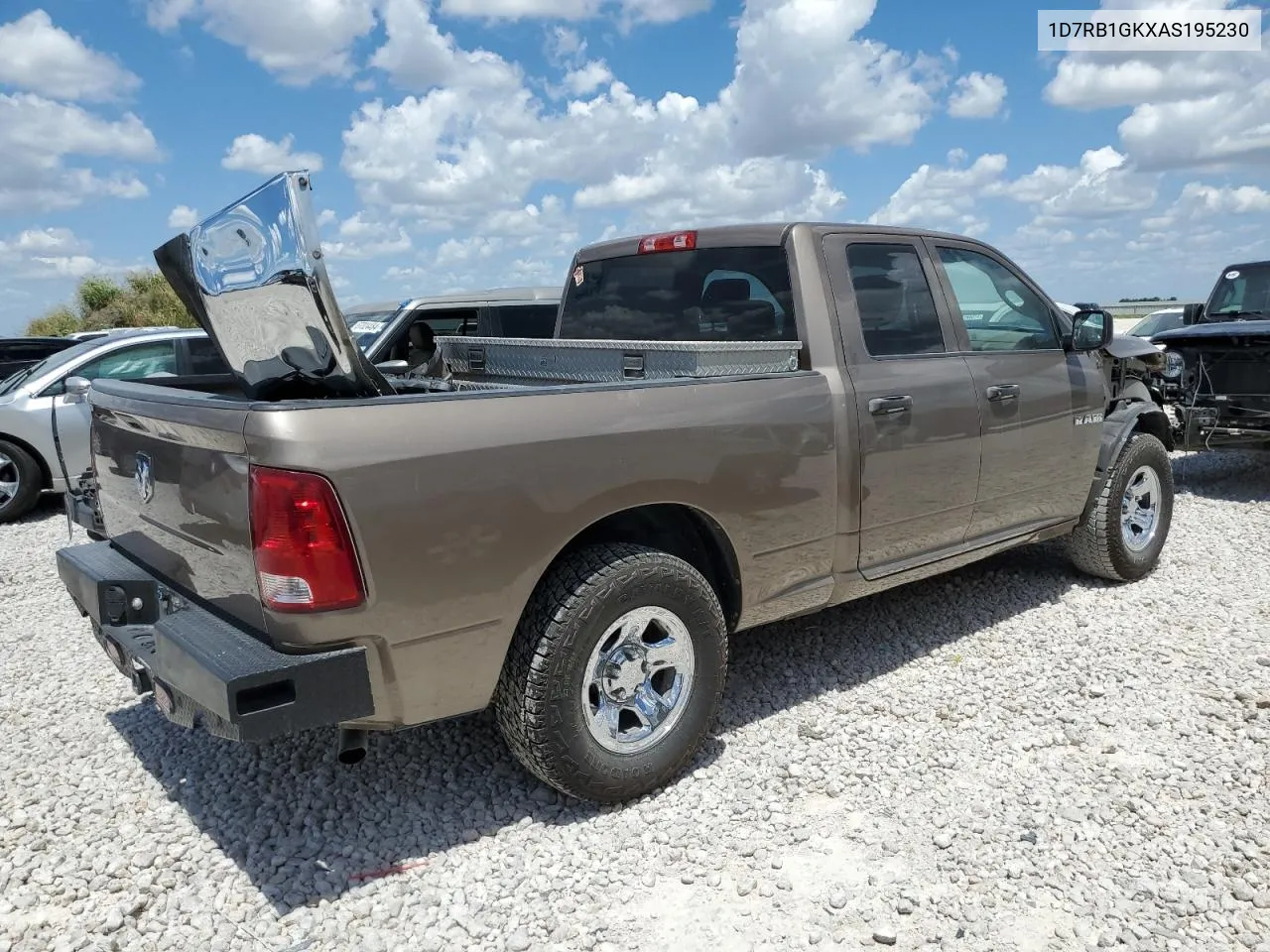 2010 Dodge Ram 1500 VIN: 1D7RB1GKXAS195230 Lot: 66408284