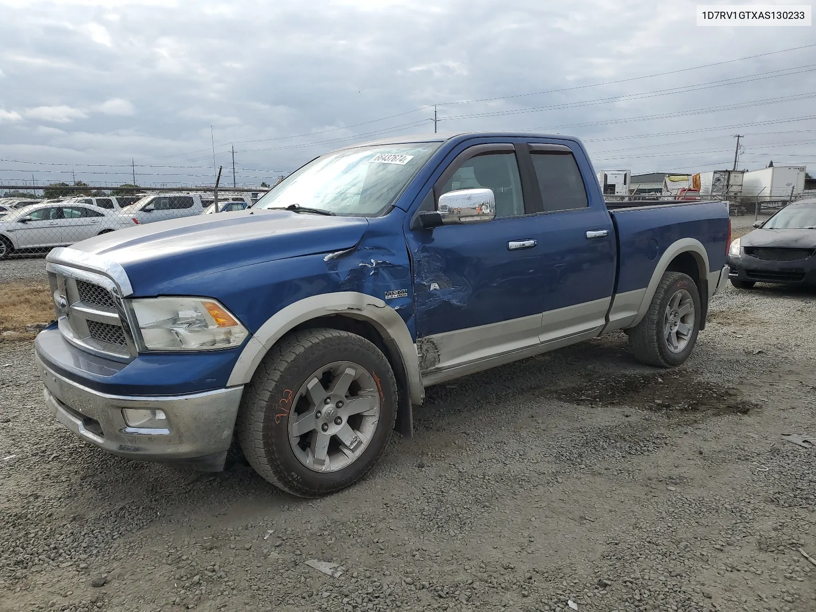 2010 Dodge Ram 1500 VIN: 1D7RV1GTXAS130233 Lot: 66437674