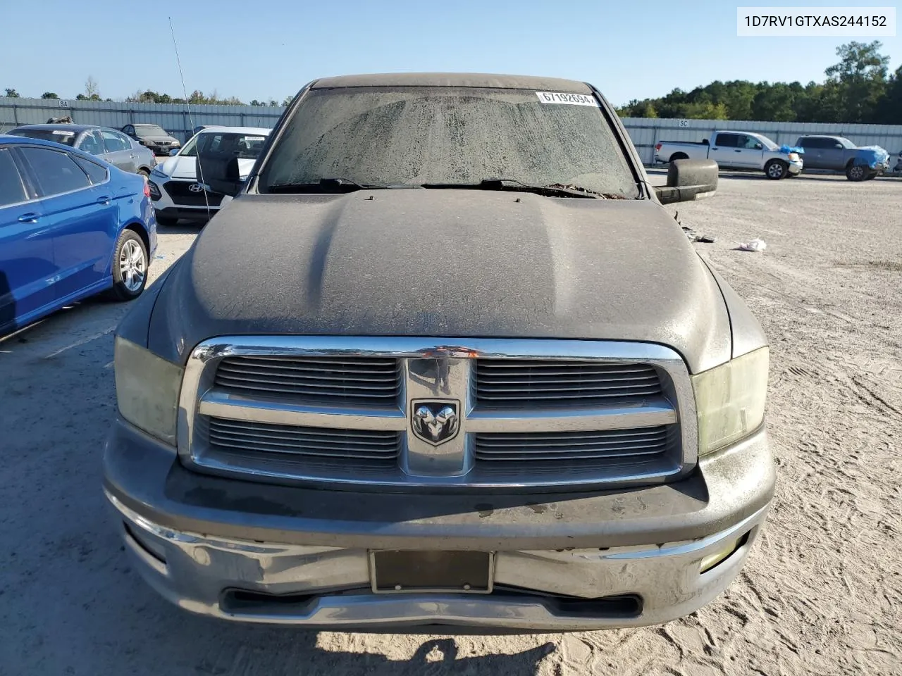 1D7RV1GTXAS244152 2010 Dodge Ram 1500