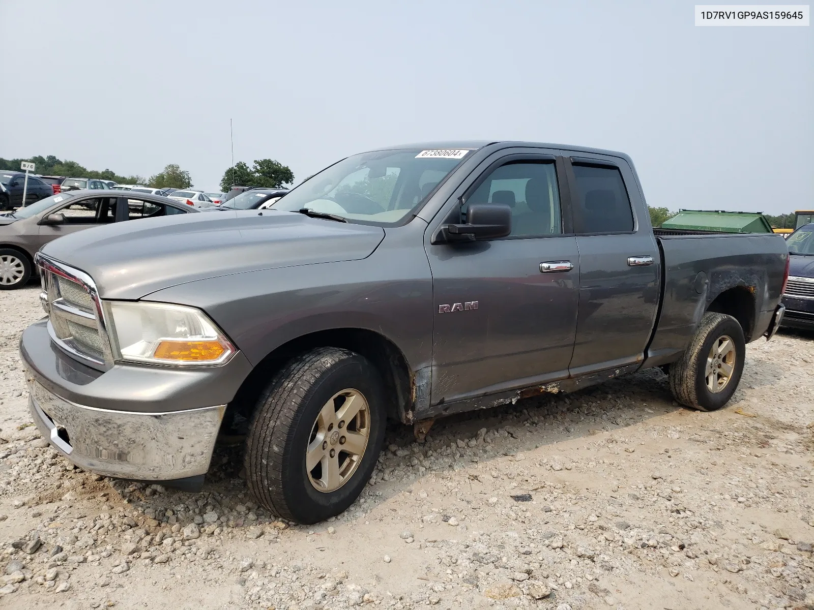 2010 Dodge Ram 1500 VIN: 1D7RV1GP9AS159645 Lot: 67380604