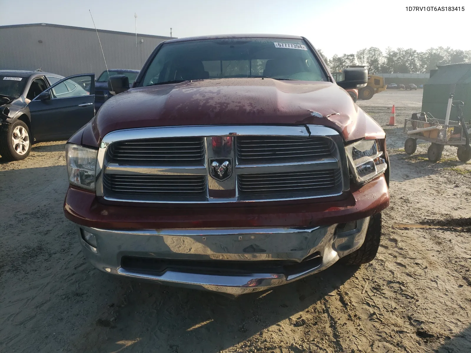 2010 Dodge Ram 1500 VIN: 1D7RV1GT6AS183415 Lot: 67777394