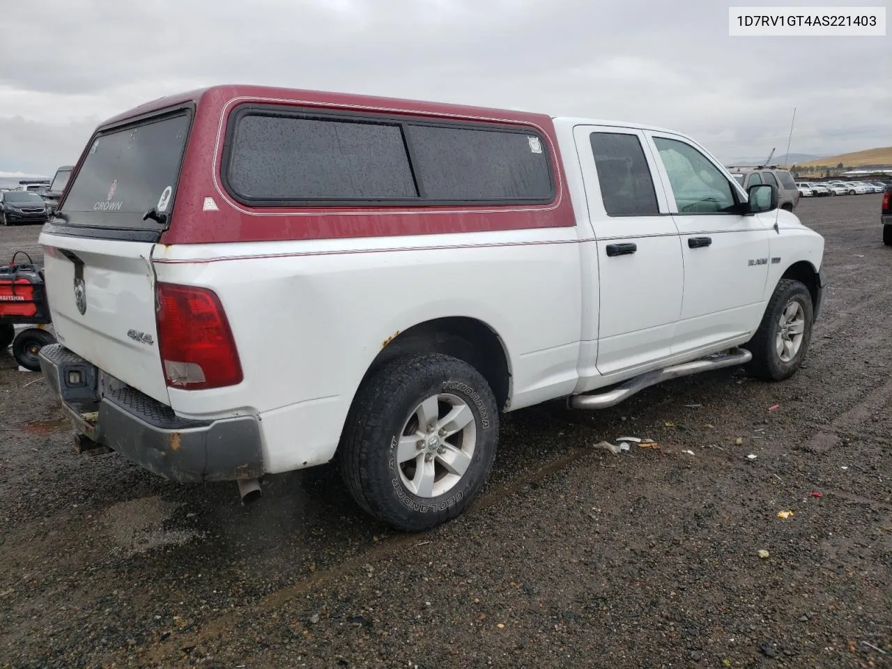 2010 Dodge Ram 1500 VIN: 1D7RV1GT4AS221403 Lot: 67790874