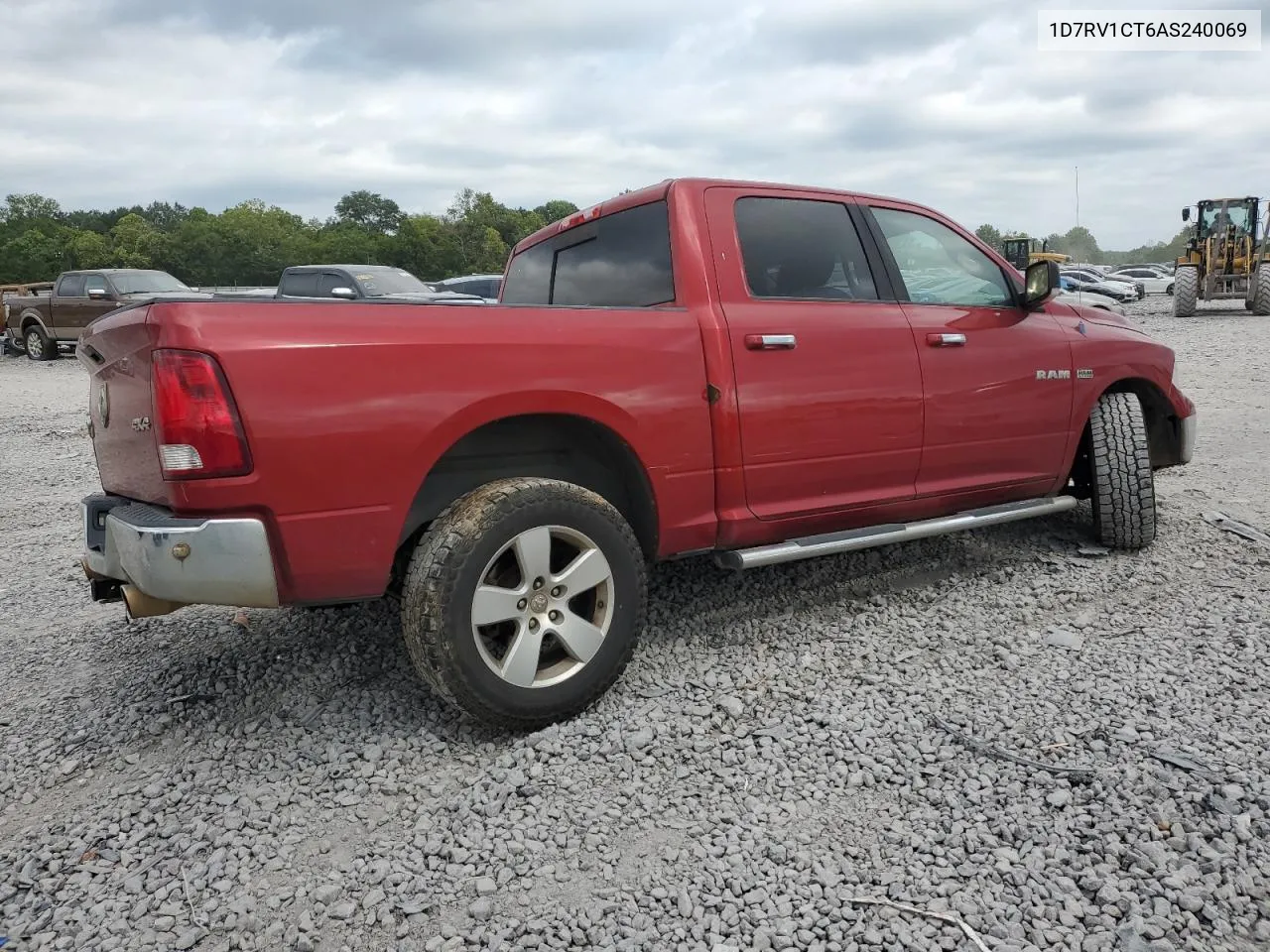 2010 Dodge Ram 1500 VIN: 1D7RV1CT6AS240069 Lot: 68375084