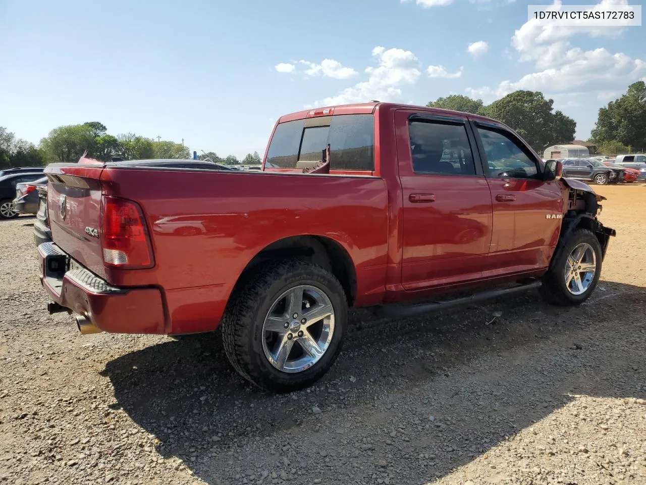 2010 Dodge Ram 1500 VIN: 1D7RV1CT5AS172783 Lot: 68462104