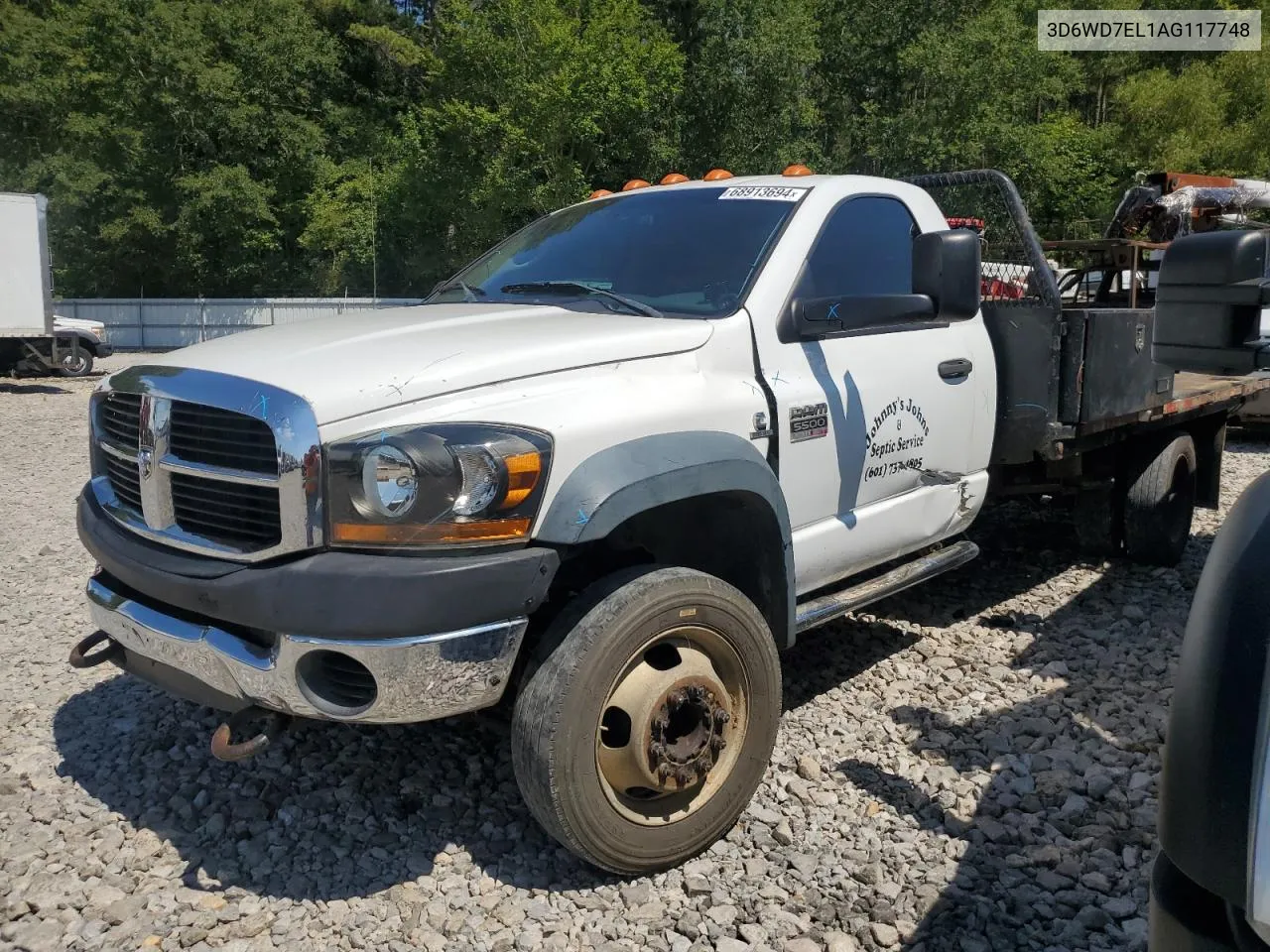 2010 Dodge Ram 5500 St VIN: 3D6WD7EL1AG117748 Lot: 68913694