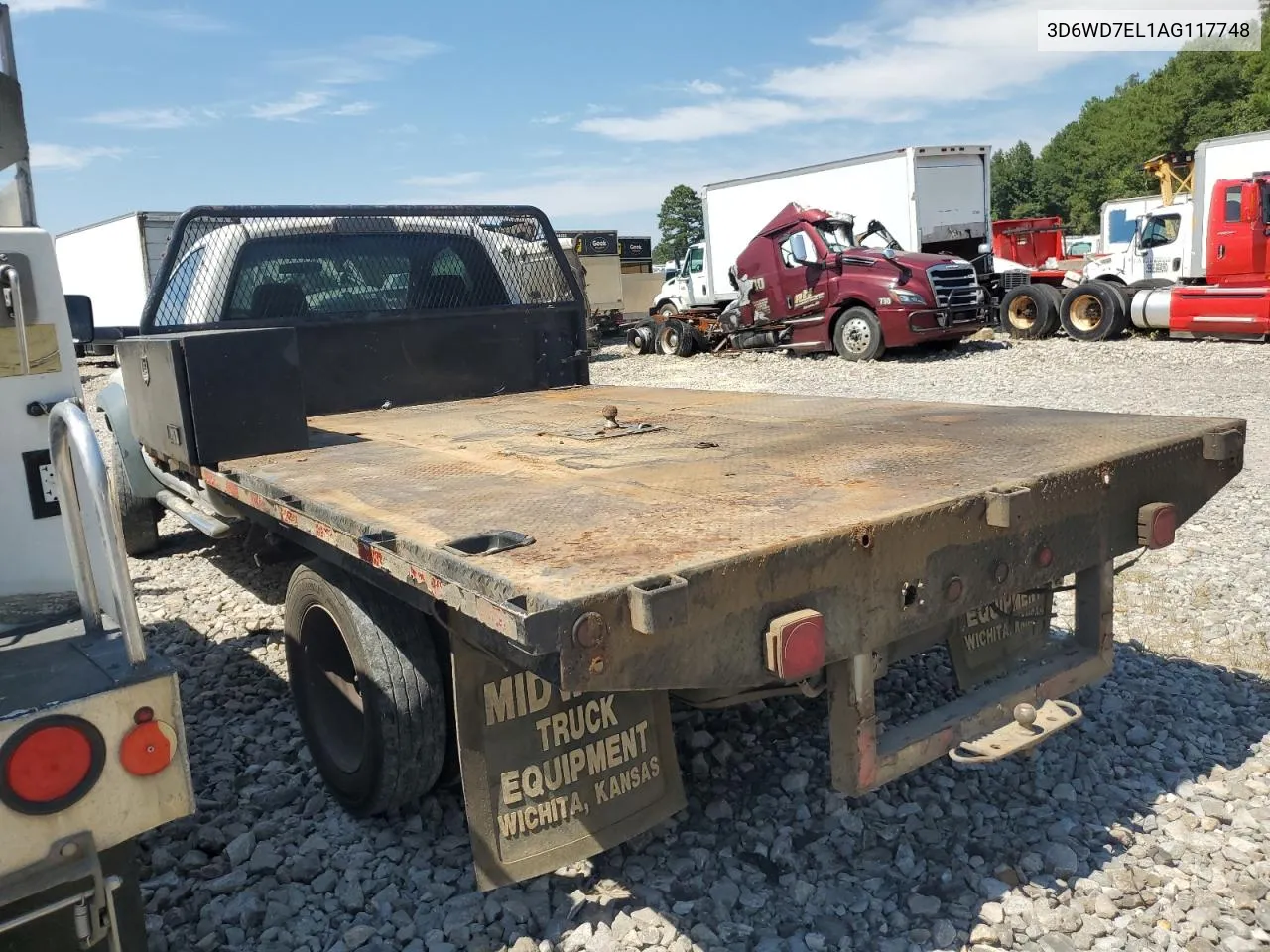 2010 Dodge Ram 5500 St VIN: 3D6WD7EL1AG117748 Lot: 68913694