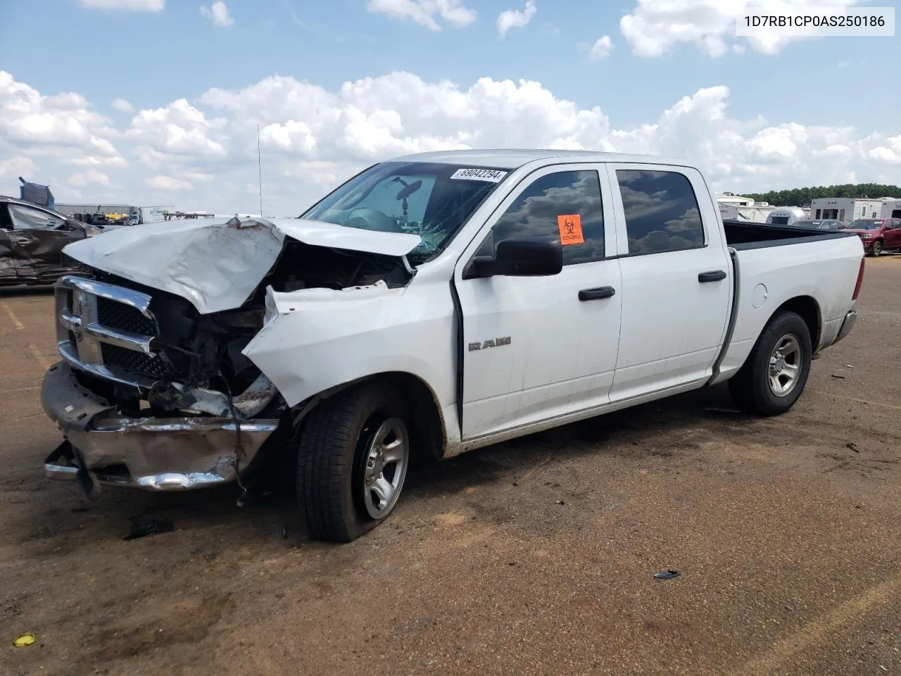 2010 Dodge Ram 1500 VIN: 1D7RB1CP0AS250186 Lot: 69042294