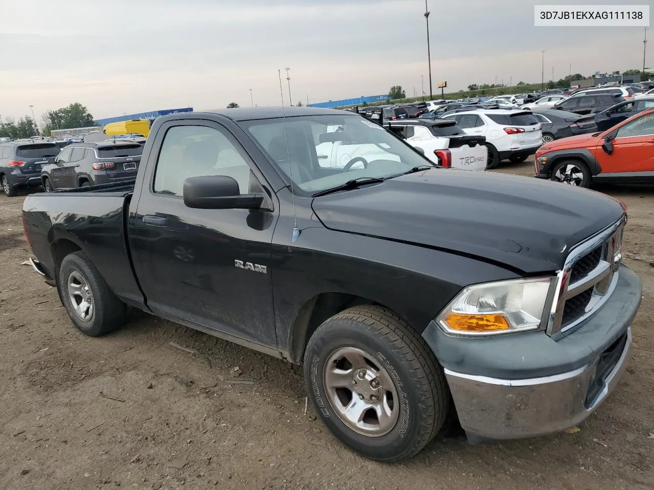 2010 Dodge Ram 1500 VIN: 3D7JB1EKXAG111138 Lot: 69095424