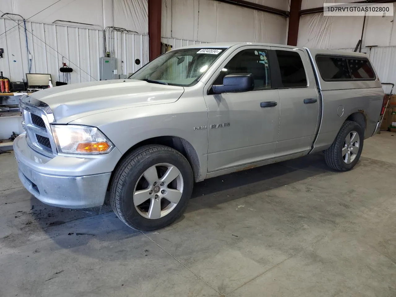 2010 Dodge Ram 1500 VIN: 1D7RV1GT0AS102800 Lot: 69240534