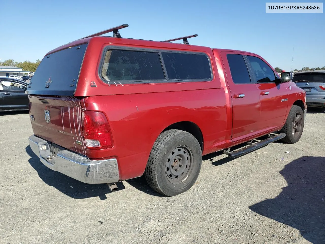 2010 Dodge Ram 1500 VIN: 1D7RB1GPXAS248536 Lot: 69253494