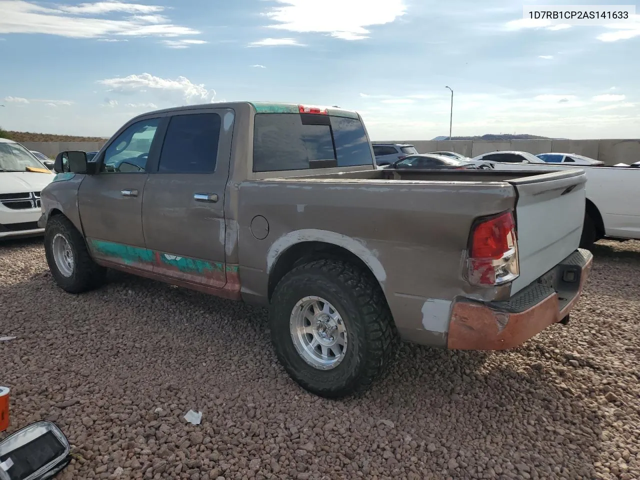 2010 Dodge Ram 1500 VIN: 1D7RB1CP2AS141633 Lot: 69499904