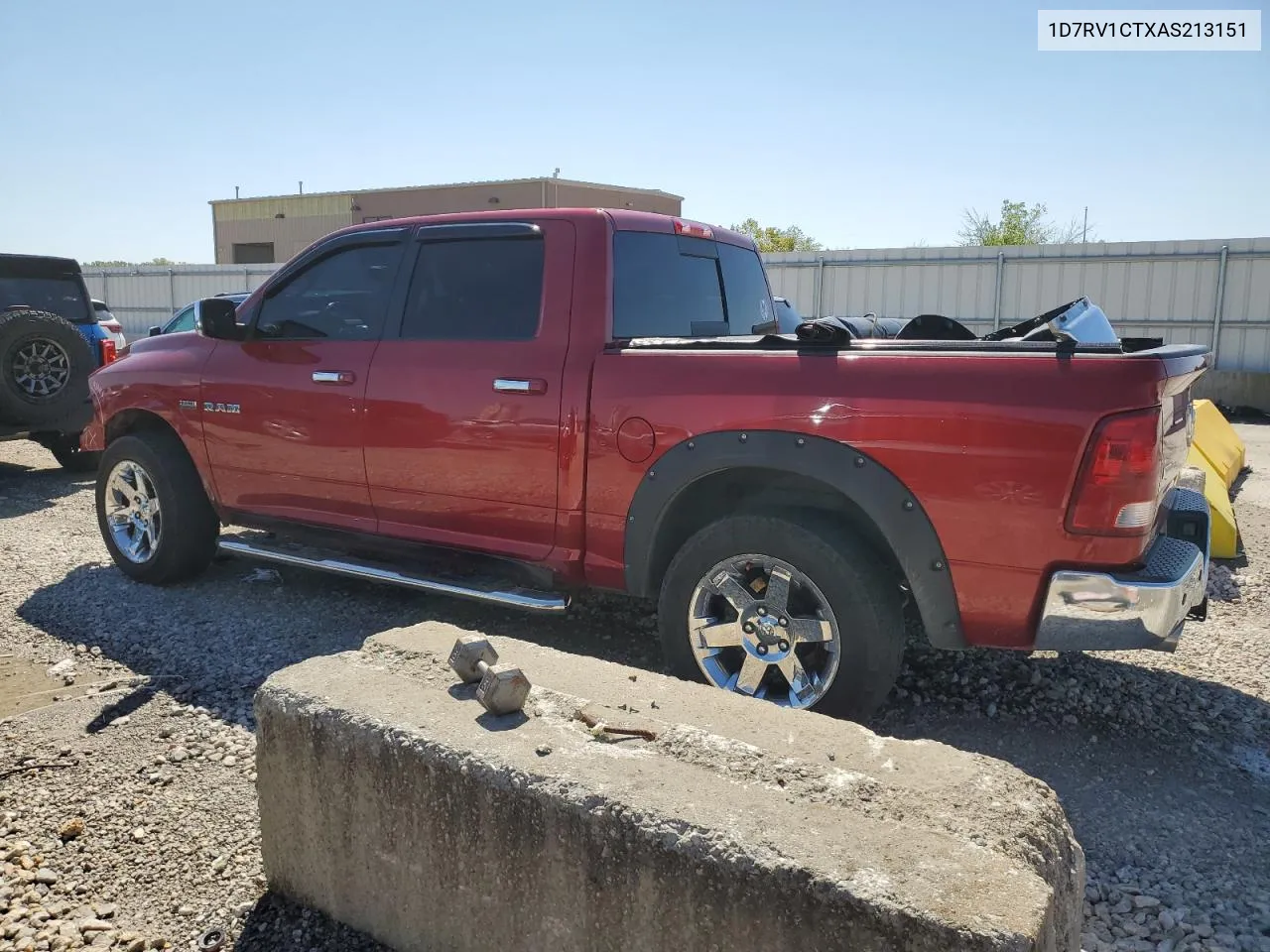 2010 Dodge Ram 1500 VIN: 1D7RV1CTXAS213151 Lot: 69826174