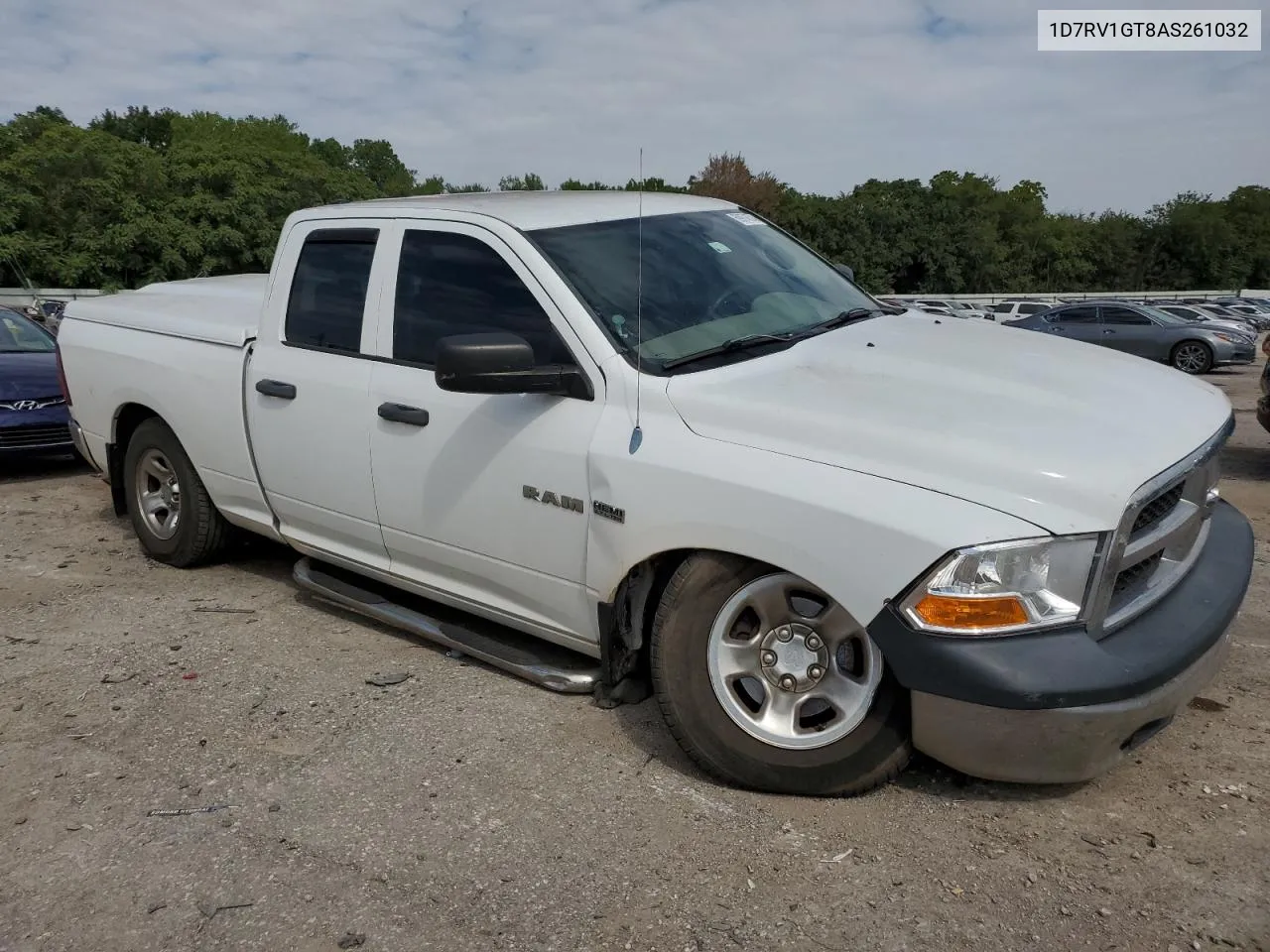 2010 Dodge Ram 1500 VIN: 1D7RV1GT8AS261032 Lot: 69974574