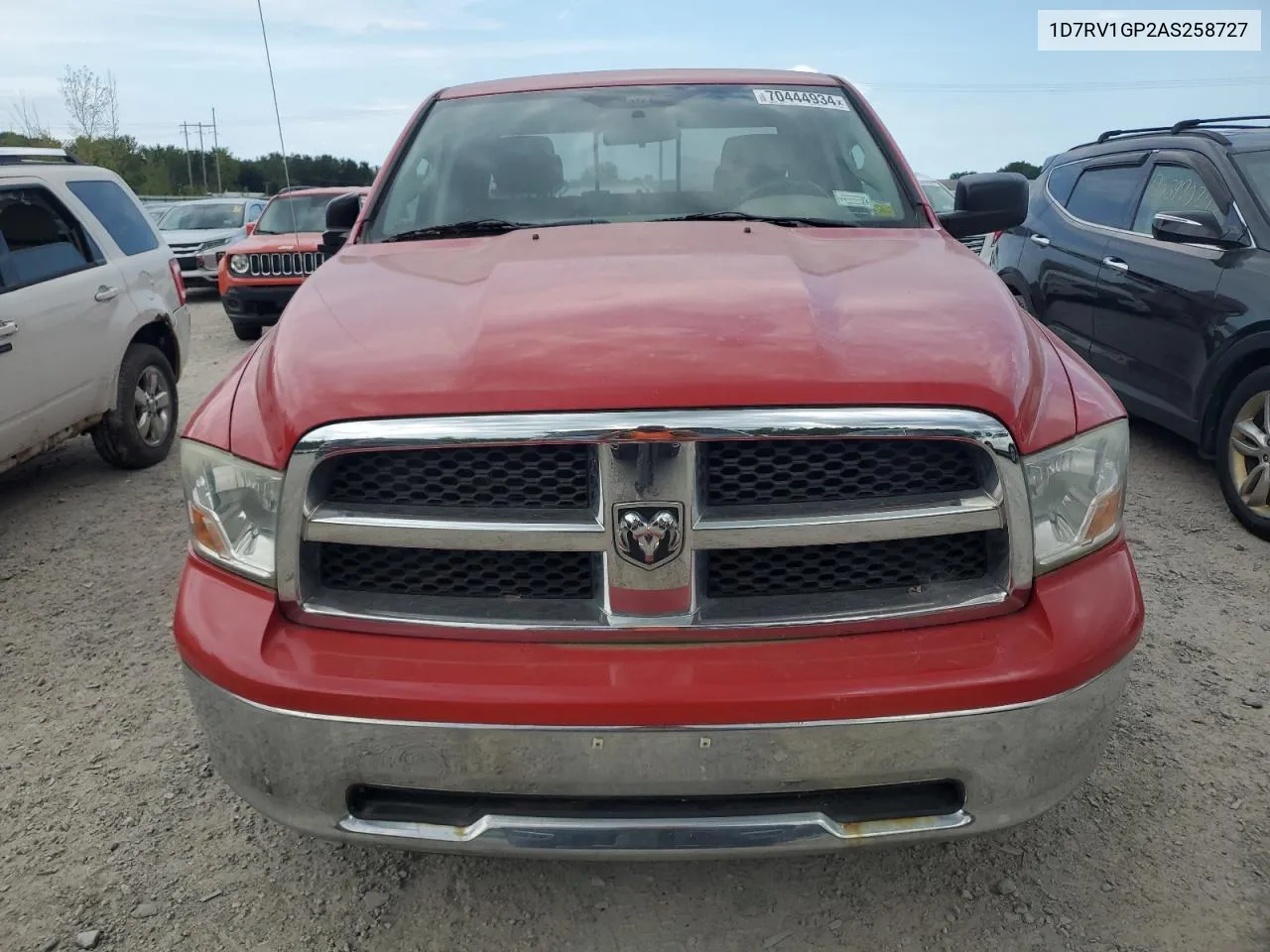 2010 Dodge Ram 1500 VIN: 1D7RV1GP2AS258727 Lot: 70444934