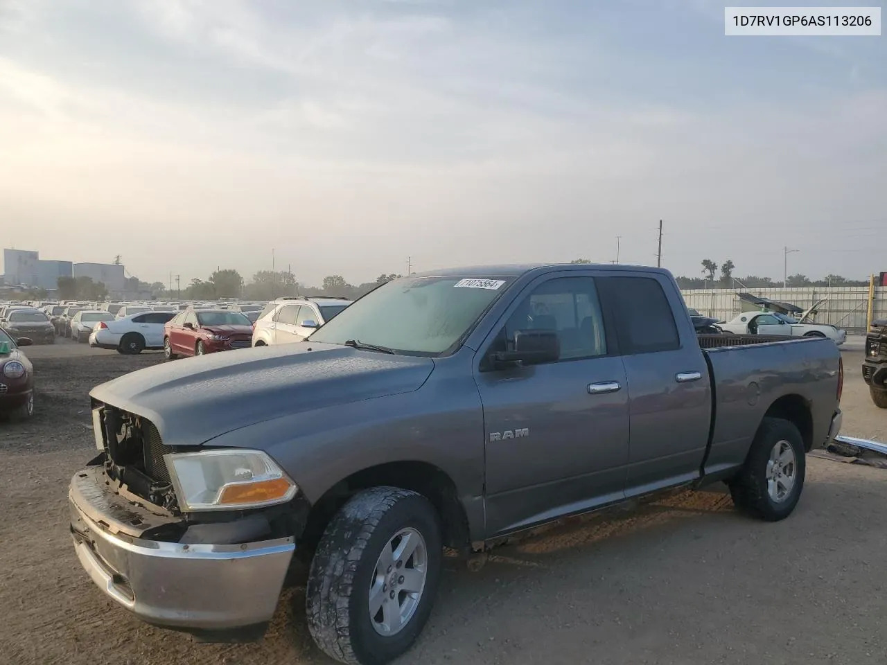 2010 Dodge Ram 1500 VIN: 1D7RV1GP6AS113206 Lot: 71075564