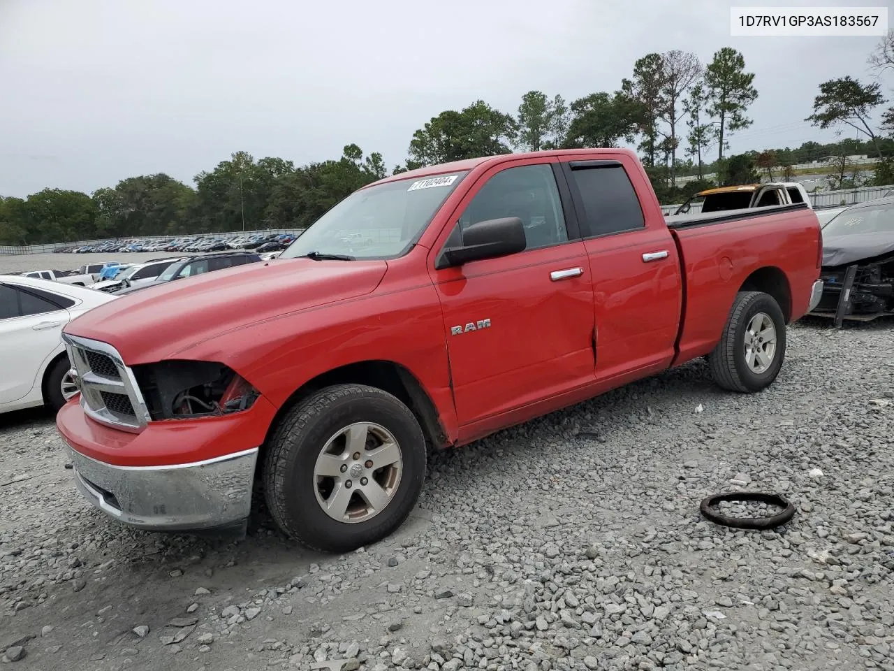 2010 Dodge Ram 1500 VIN: 1D7RV1GP3AS183567 Lot: 71102404