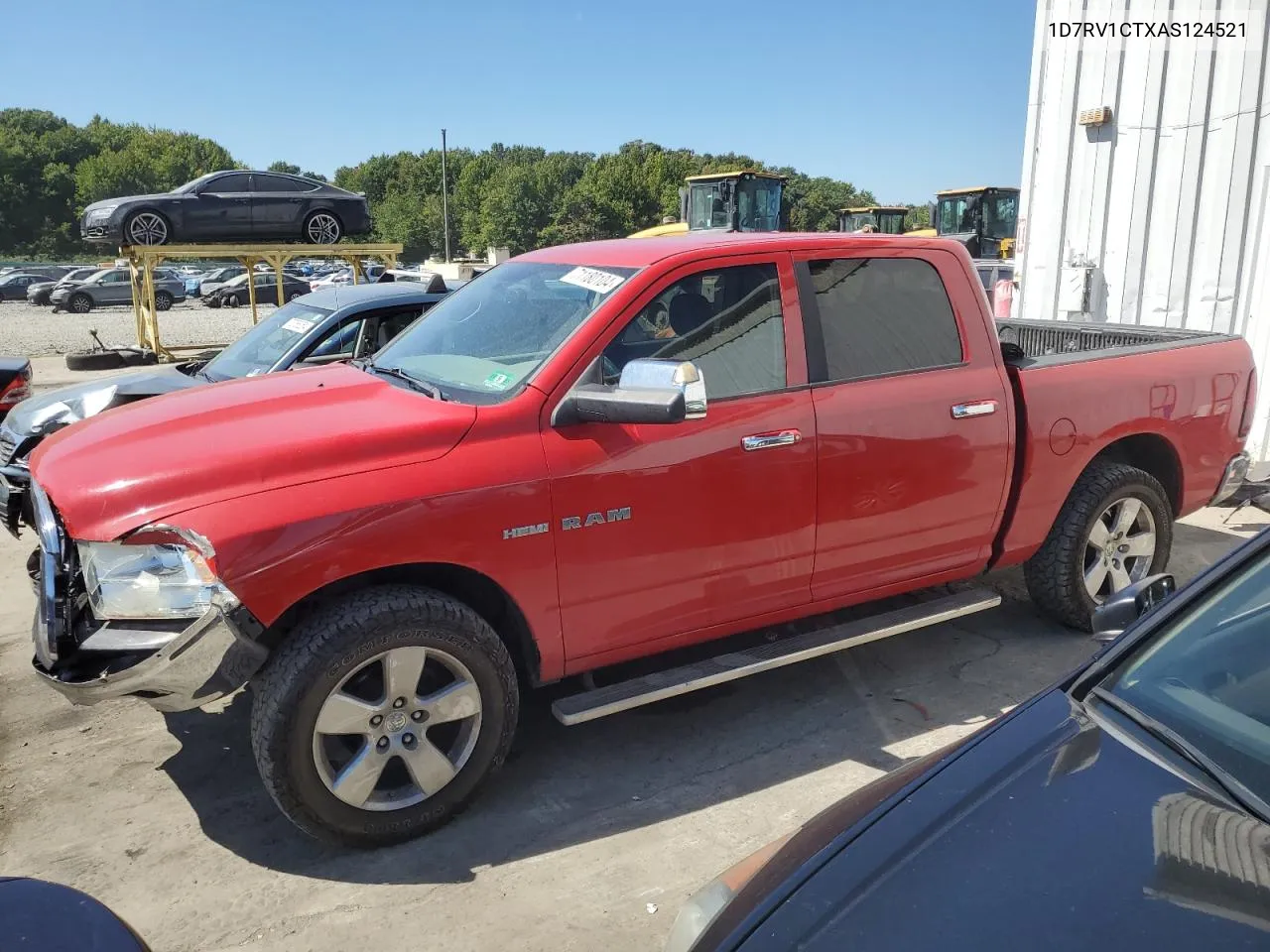 2010 Dodge Ram 1500 VIN: 1D7RV1CTXAS124521 Lot: 71180104