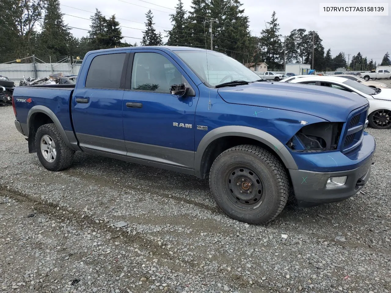 2010 Dodge Ram 1500 VIN: 1D7RV1CT7AS158139 Lot: 71245744