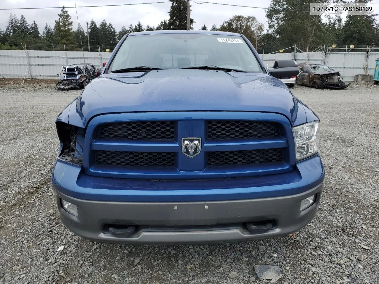 2010 Dodge Ram 1500 VIN: 1D7RV1CT7AS158139 Lot: 71245744