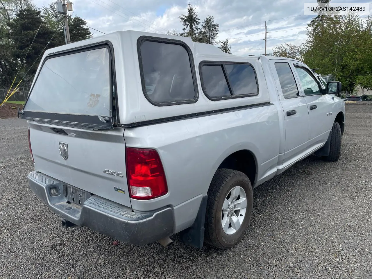 2010 Dodge Ram 1500 VIN: 1D7RV1GP2AS142489 Lot: 71322834