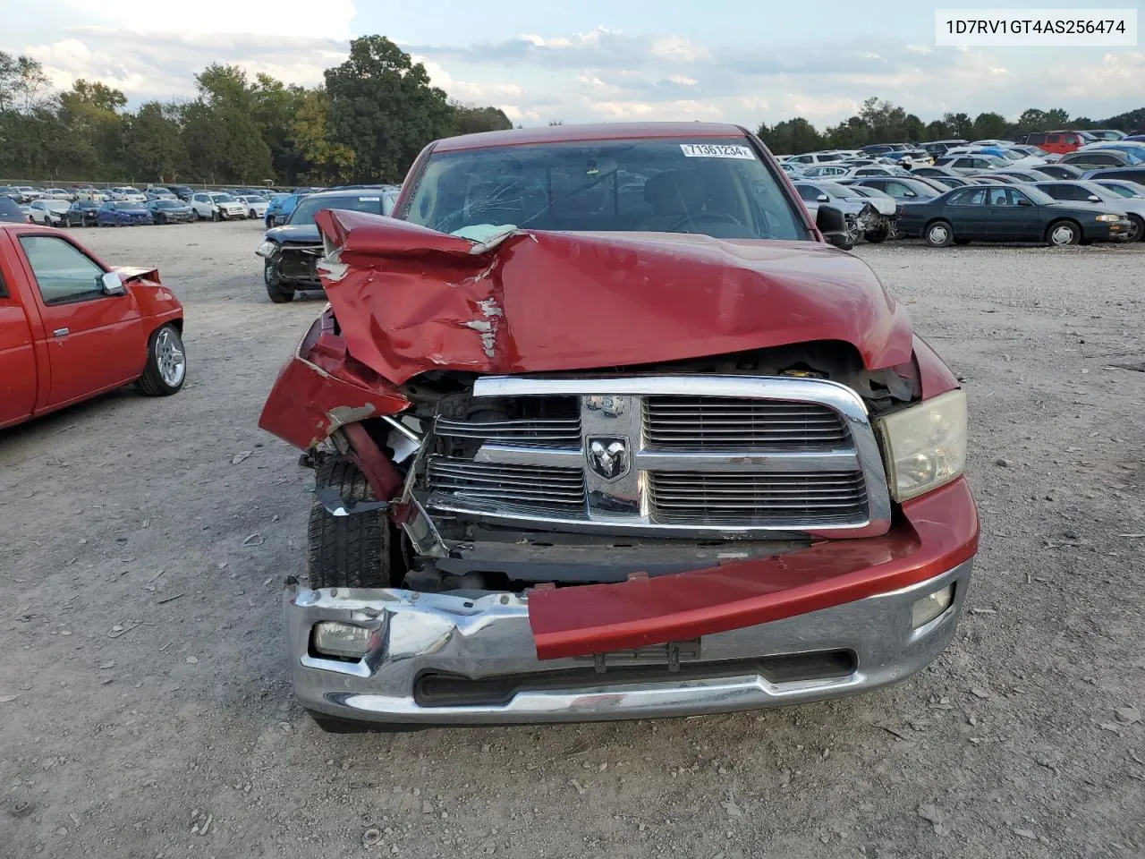 2010 Dodge Ram 1500 VIN: 1D7RV1GT4AS256474 Lot: 71361234