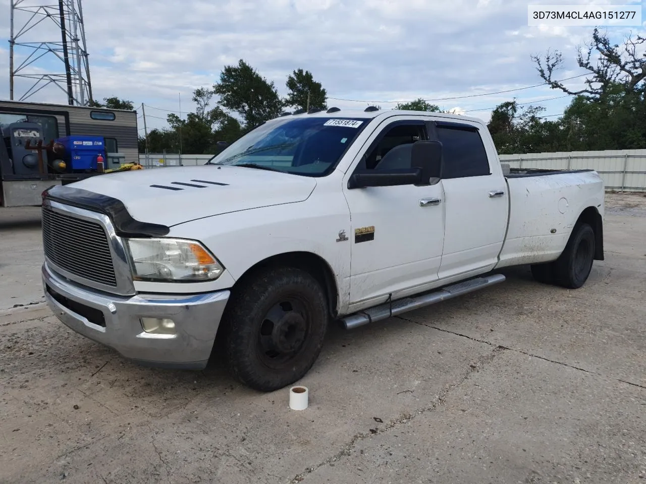 2010 Dodge Ram 3500 VIN: 3D73M4CL4AG151277 Lot: 71551874